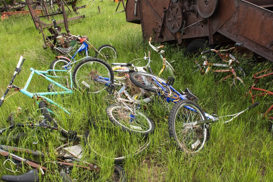bicycle graveyard