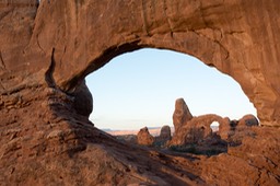 Turret Arch as seen through North Window