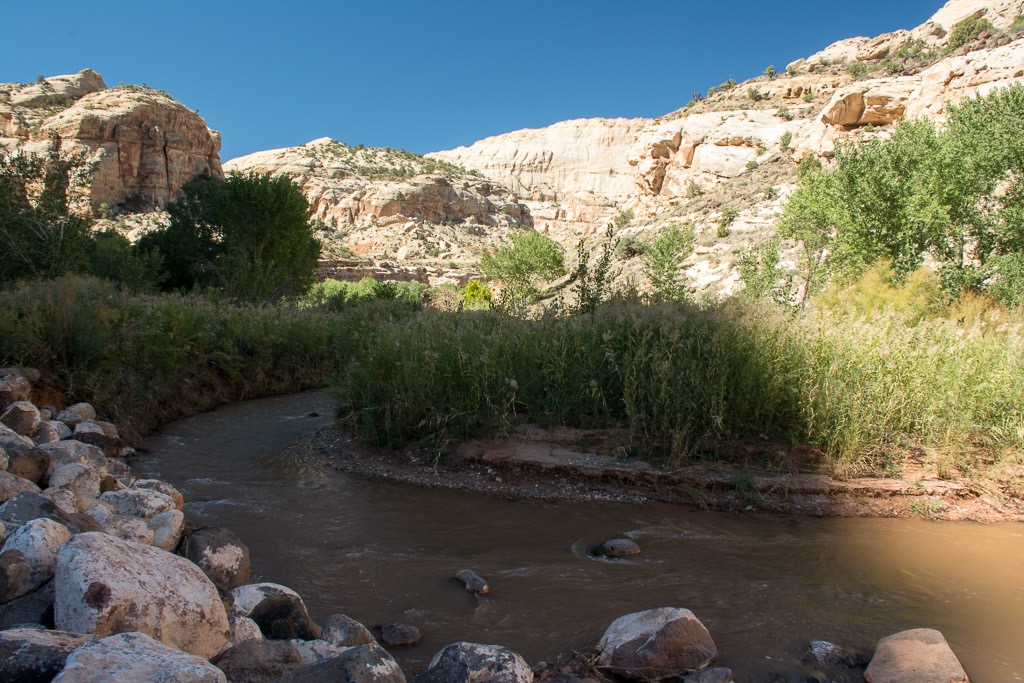 By the Colorado river just otside of Moab