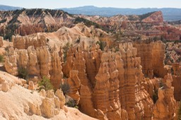 Entering into Bryce Canyon (which isn't a canyon)