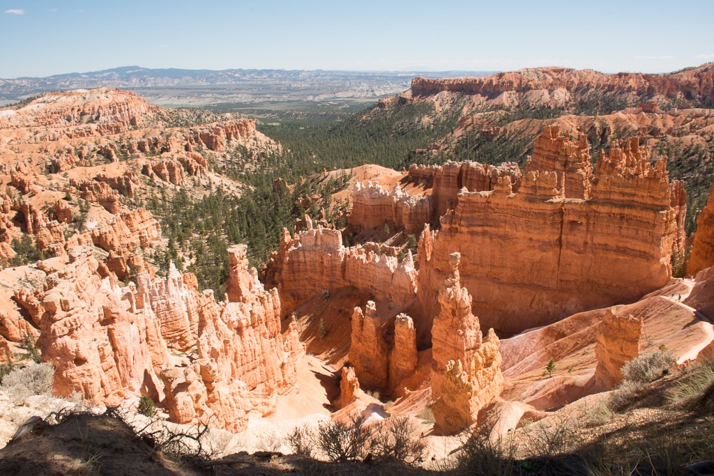 Hoodoo hike, going down from Sunset Point