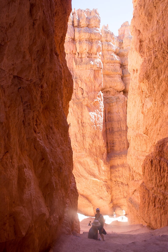 Hoodoo hike, "Wallstreet" section