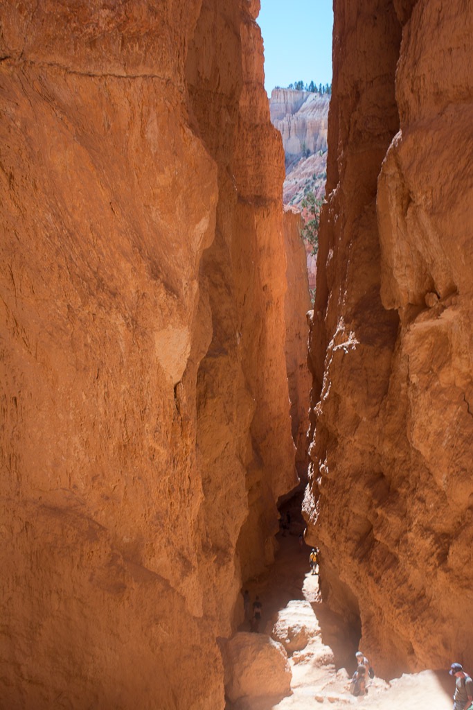 Hoodoo hike, "Wallstreet" section