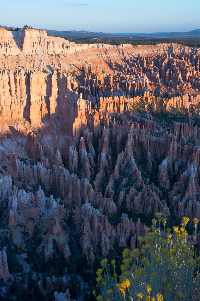 Bryce Point at sunrise