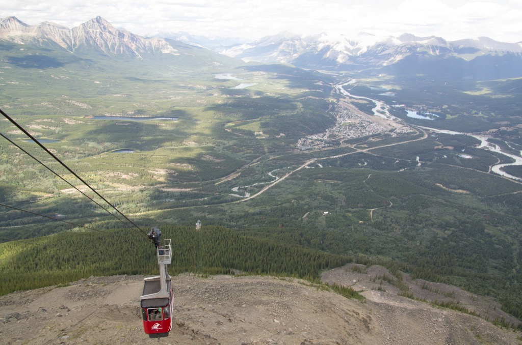 Mount Whistler in Jasper