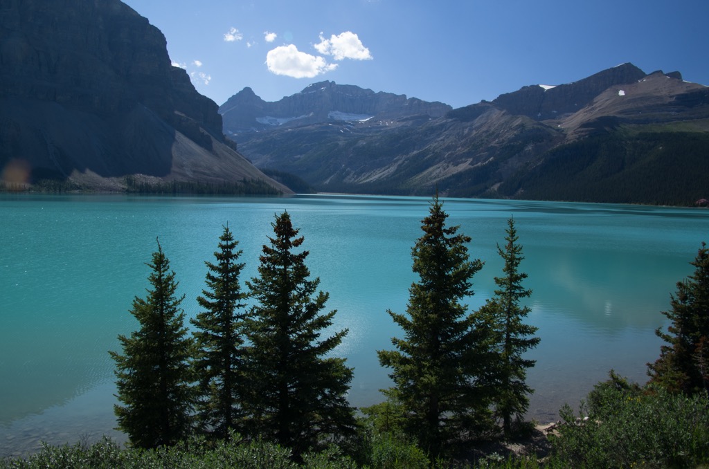 Bow Lake, near Lake Louise