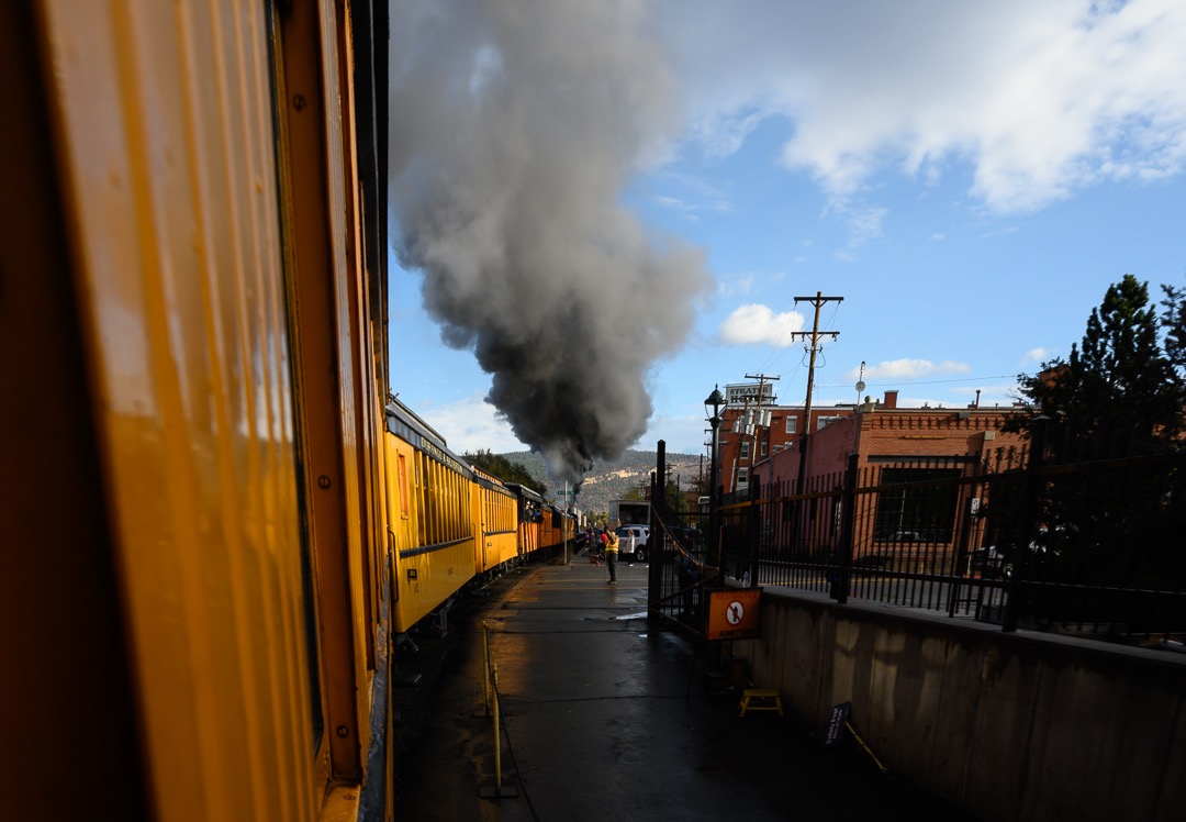 Pulling out of Durango