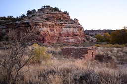 The restored 900 year old Pueblo