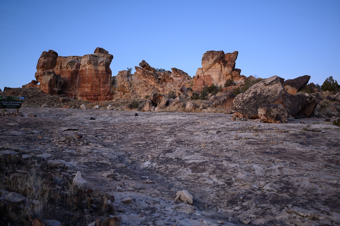 Canyon of the Acients eveing shoot