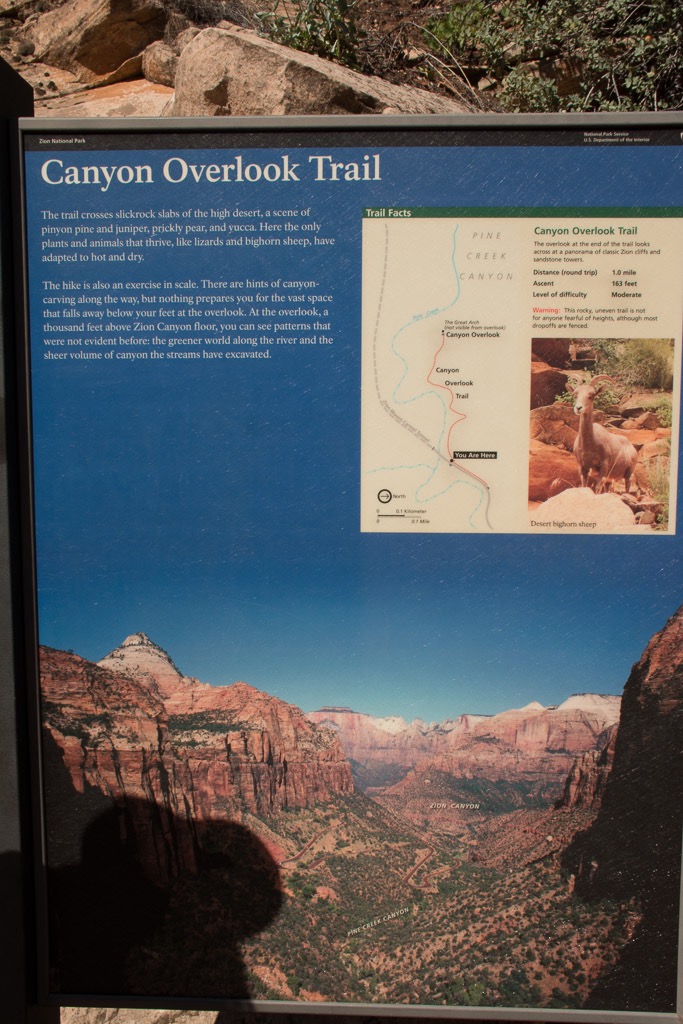 Canyon Overlook Trail, east side of Zion