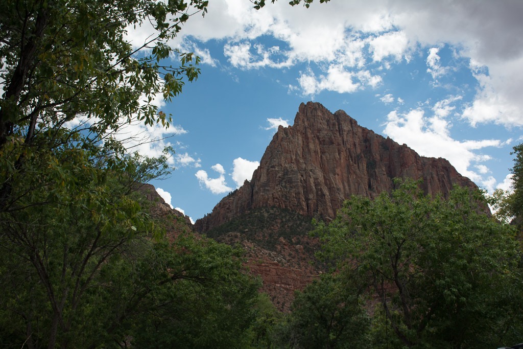 lower Zion Canyon